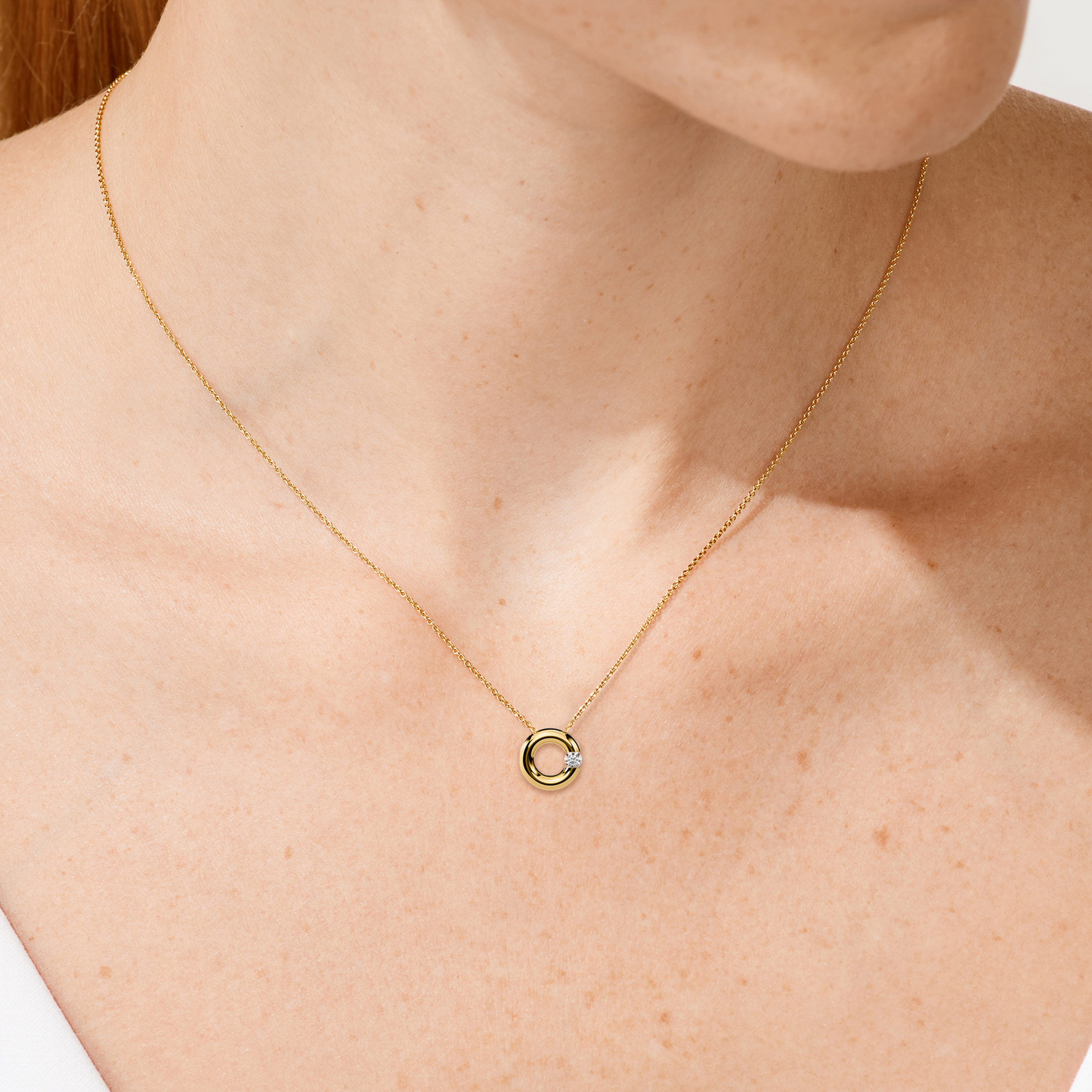 Niessing Spannring® チェーン付きペンダント