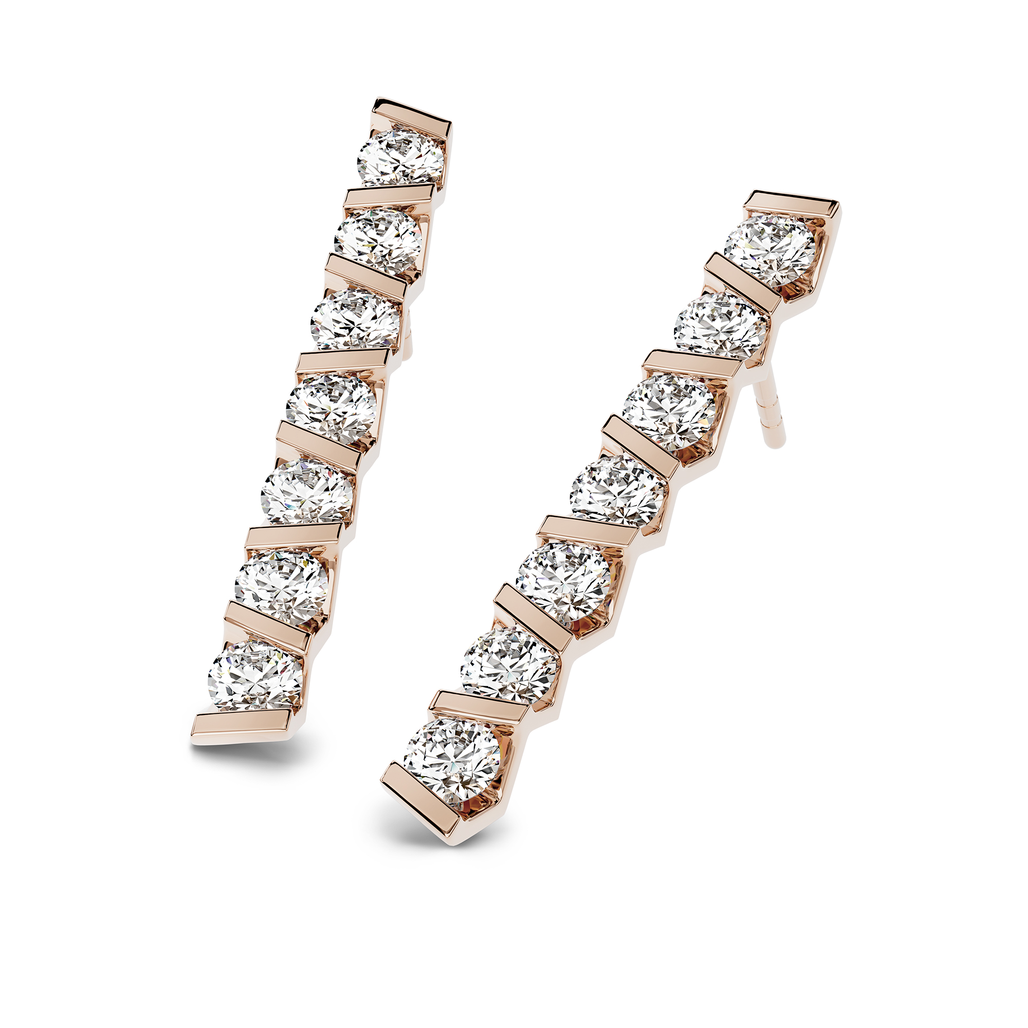 Niessing Vivida ピアス | N404971 | 4 | 4 | Au 750 | Rosewood | 7