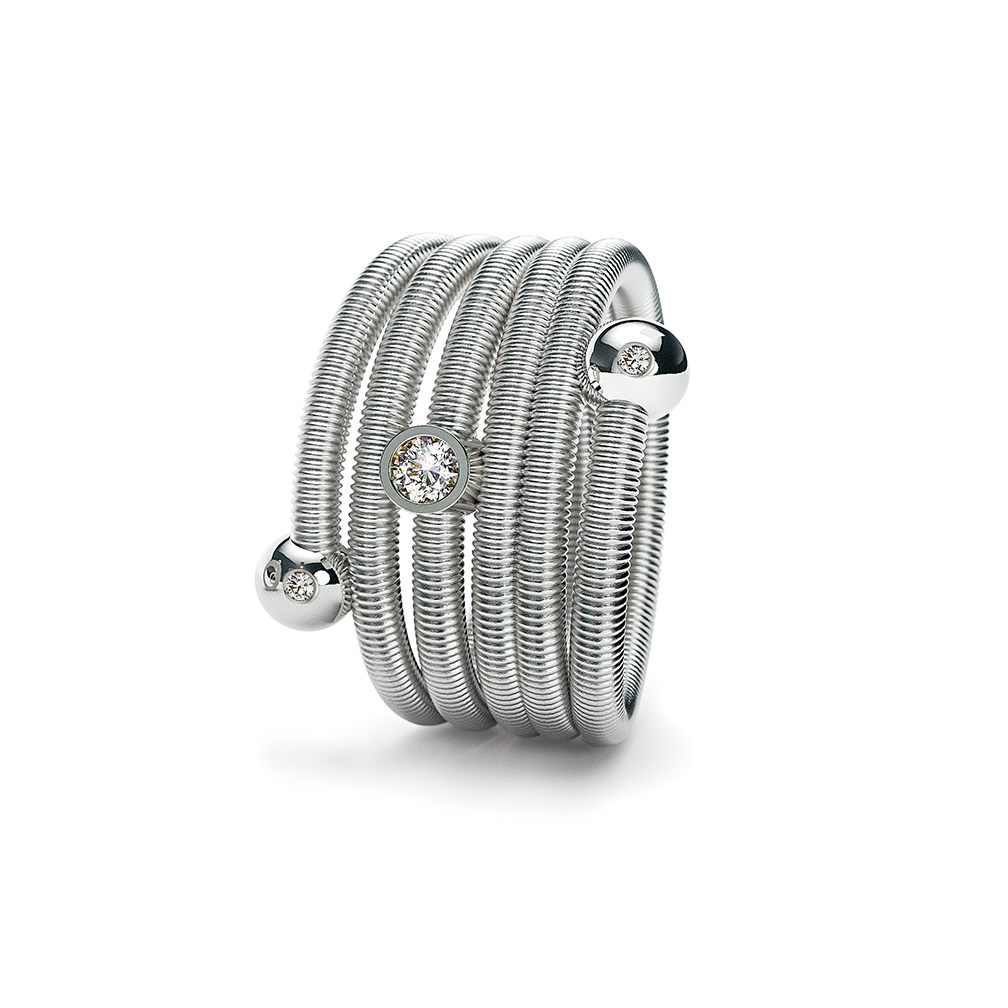 Niessing Colette C リング (5本巻)セッティング付