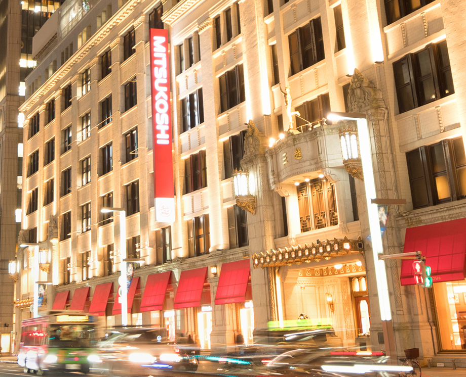 WELCOME TO NIHOMBASHI MITSUKOSHI MAIN STORE
<br>