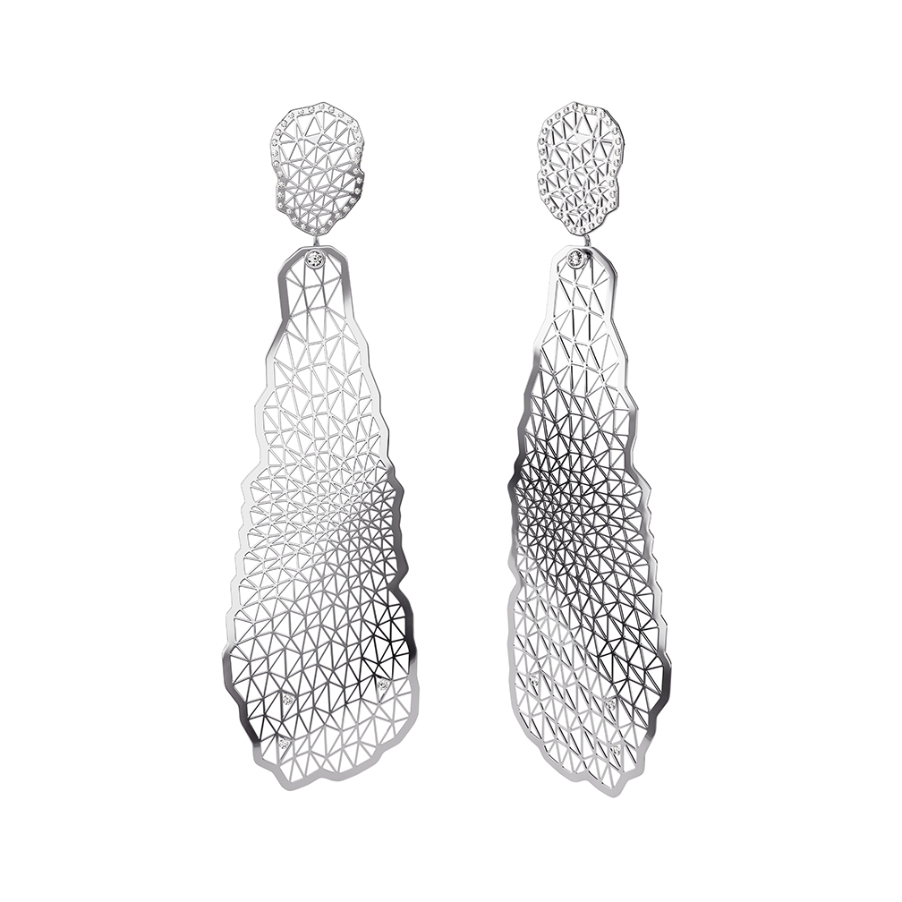 Niessing Topia Vision Drop ダイヤモンド ピアス Niessing Topia Vision Drop ダイヤモンド ピアス