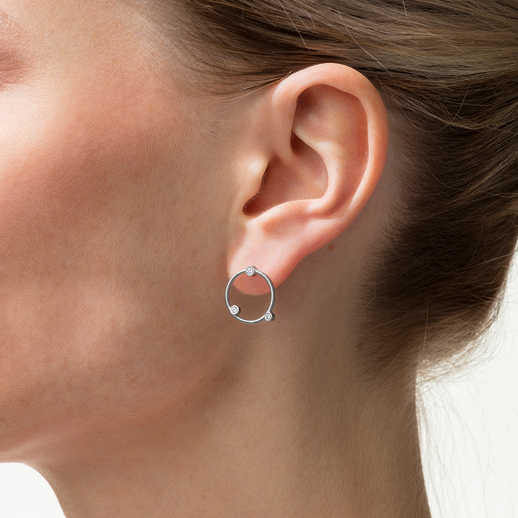 Niessing Artist Ohrschmuck Kreis