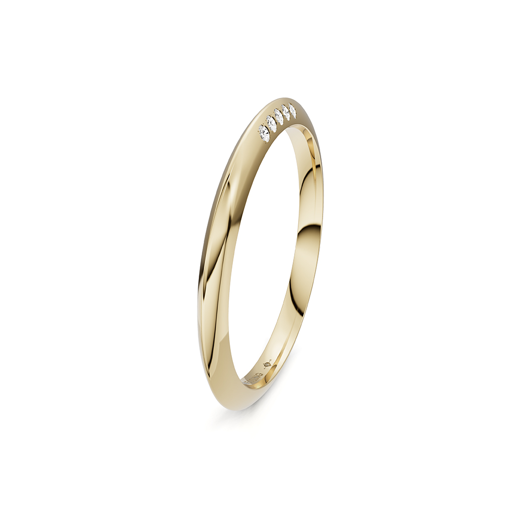 Niessing Triangle gekleurde ringen