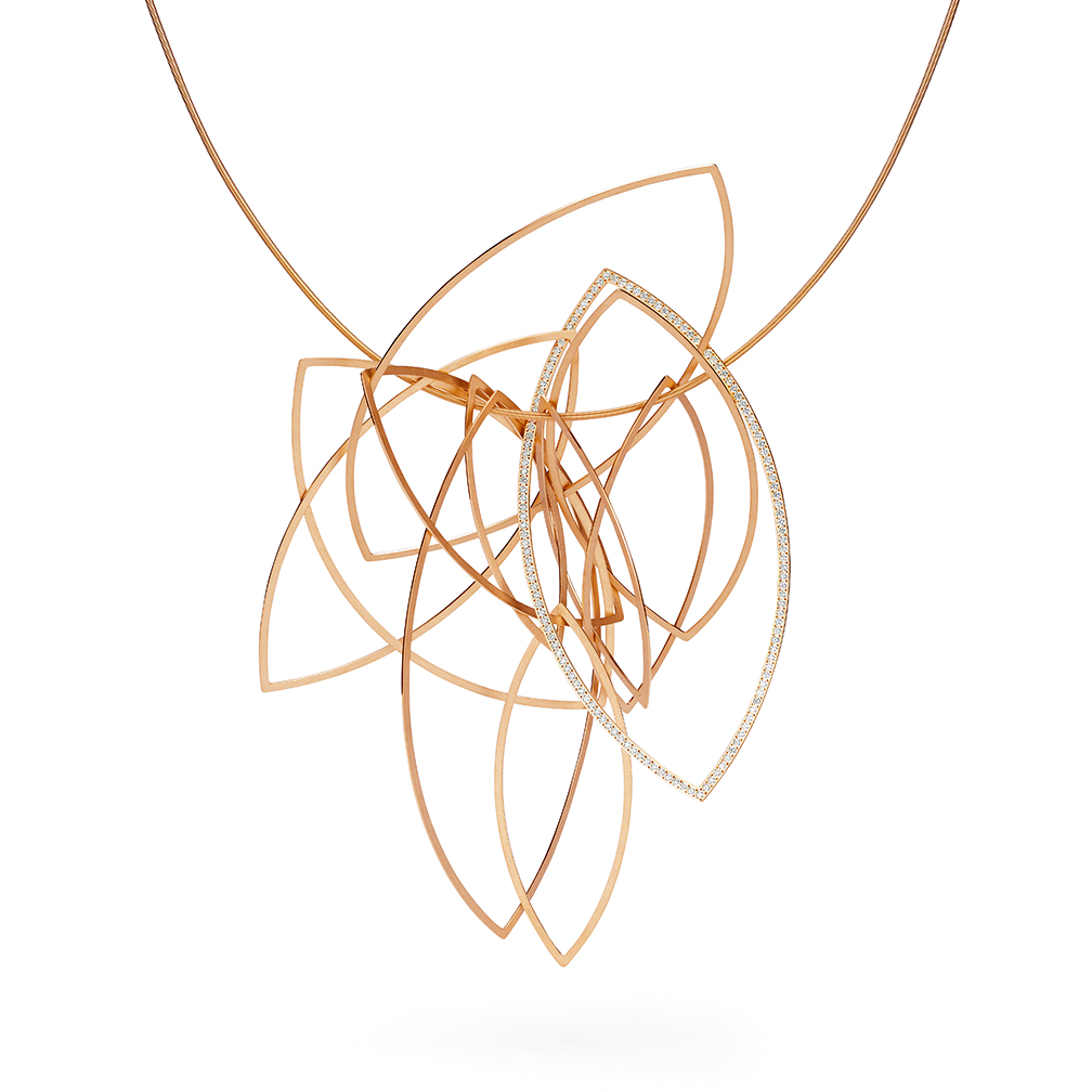 Niessing Pointed Bow necklace Niessing Pointed Bow necklace