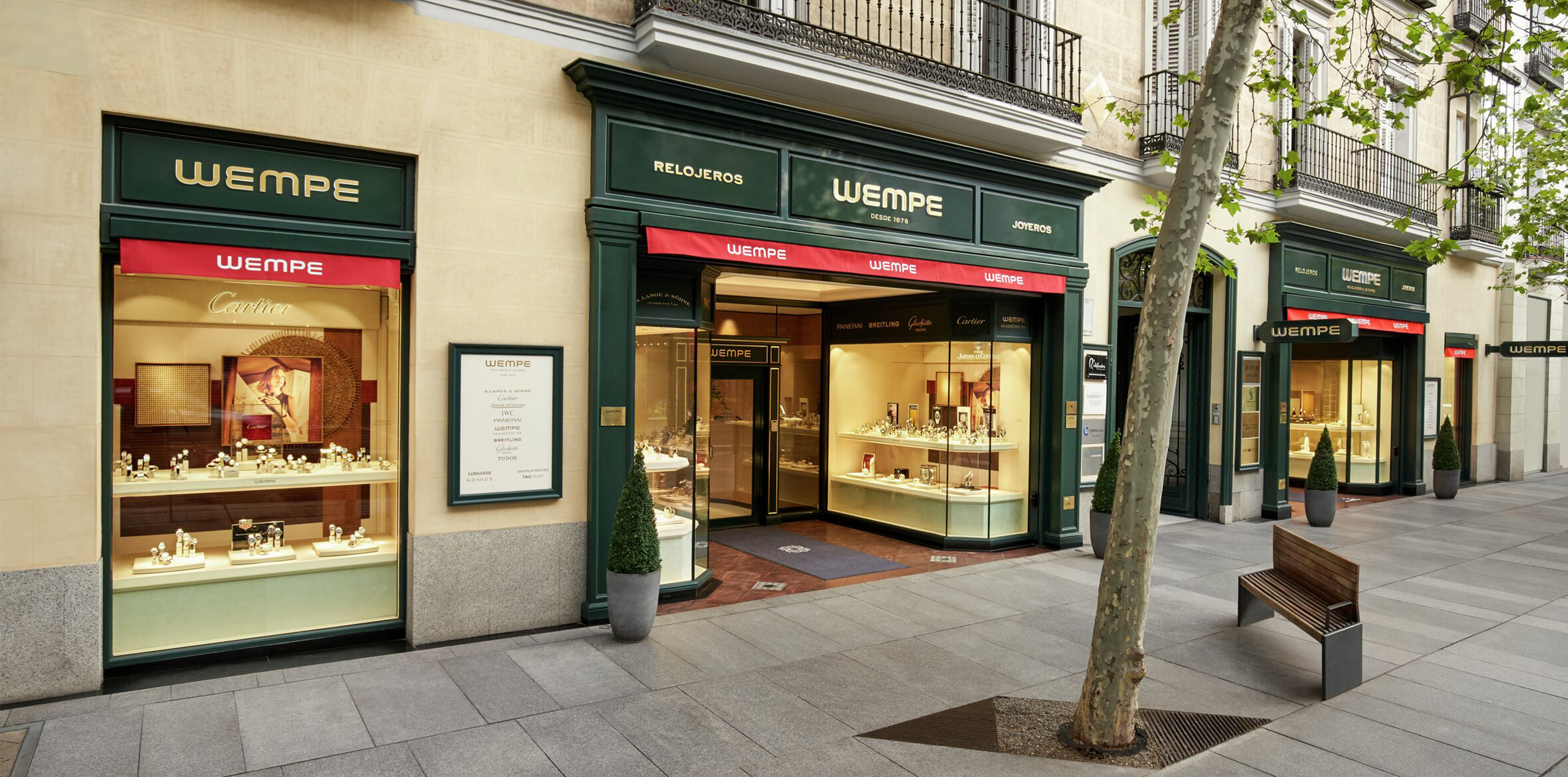 Storeansicht Wempe Madrid