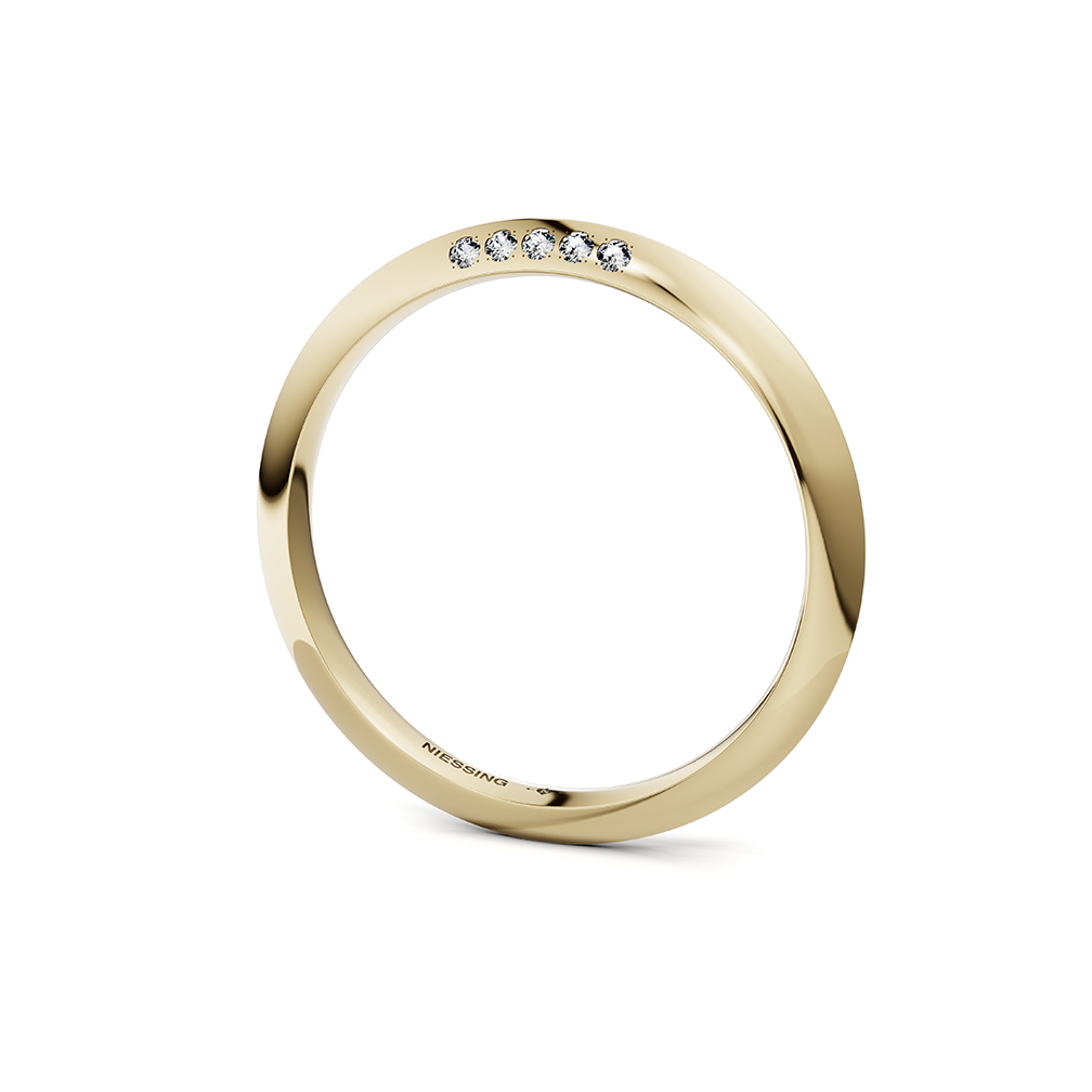 Niessing Triangle gekleurde ringen