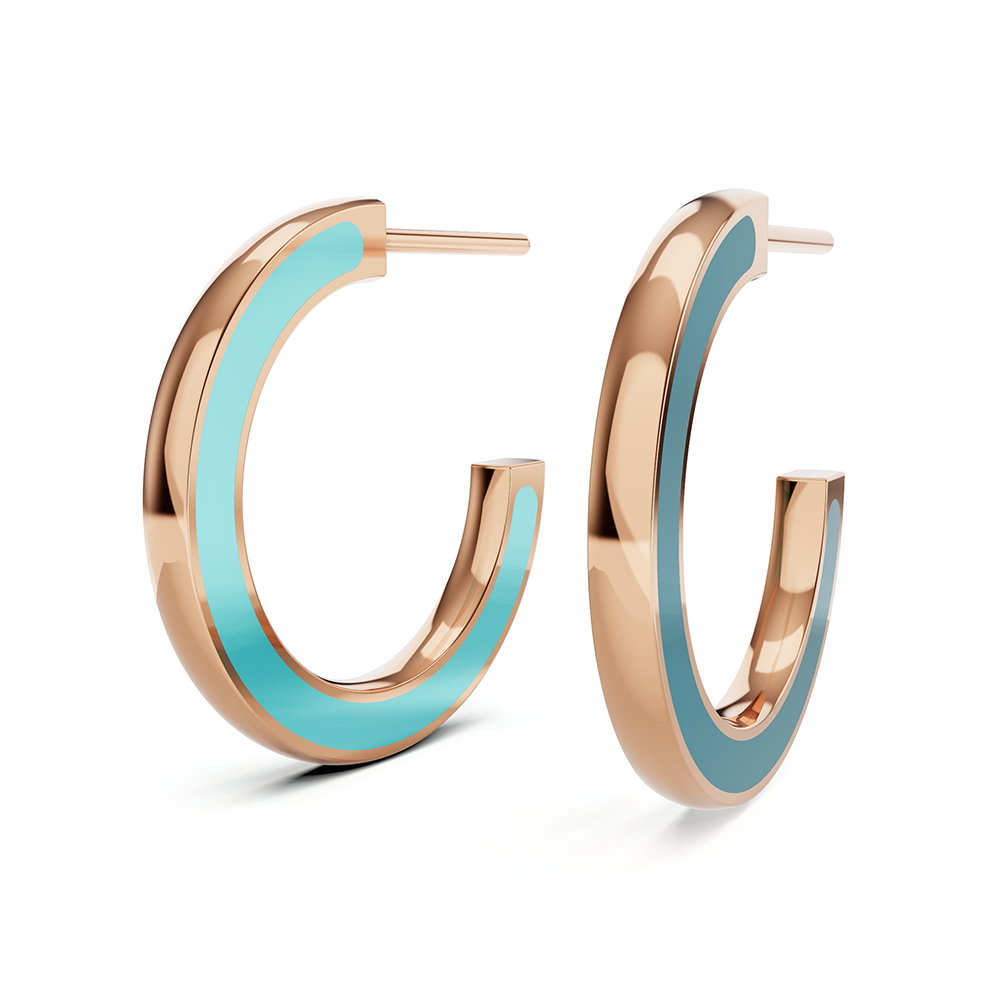 霓星Setario圈式耳环