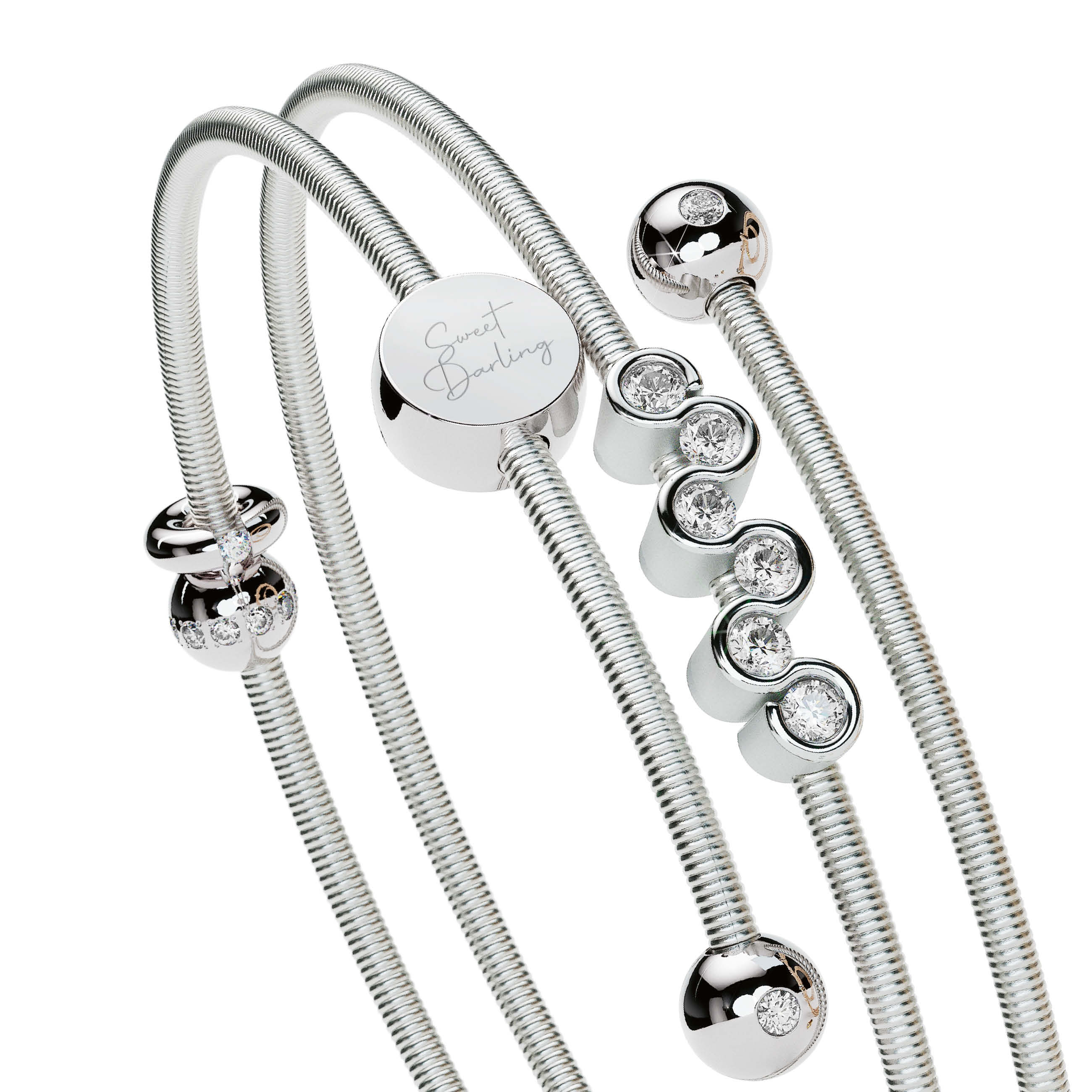 Niessing Colette C ブレスレット (4本巻)