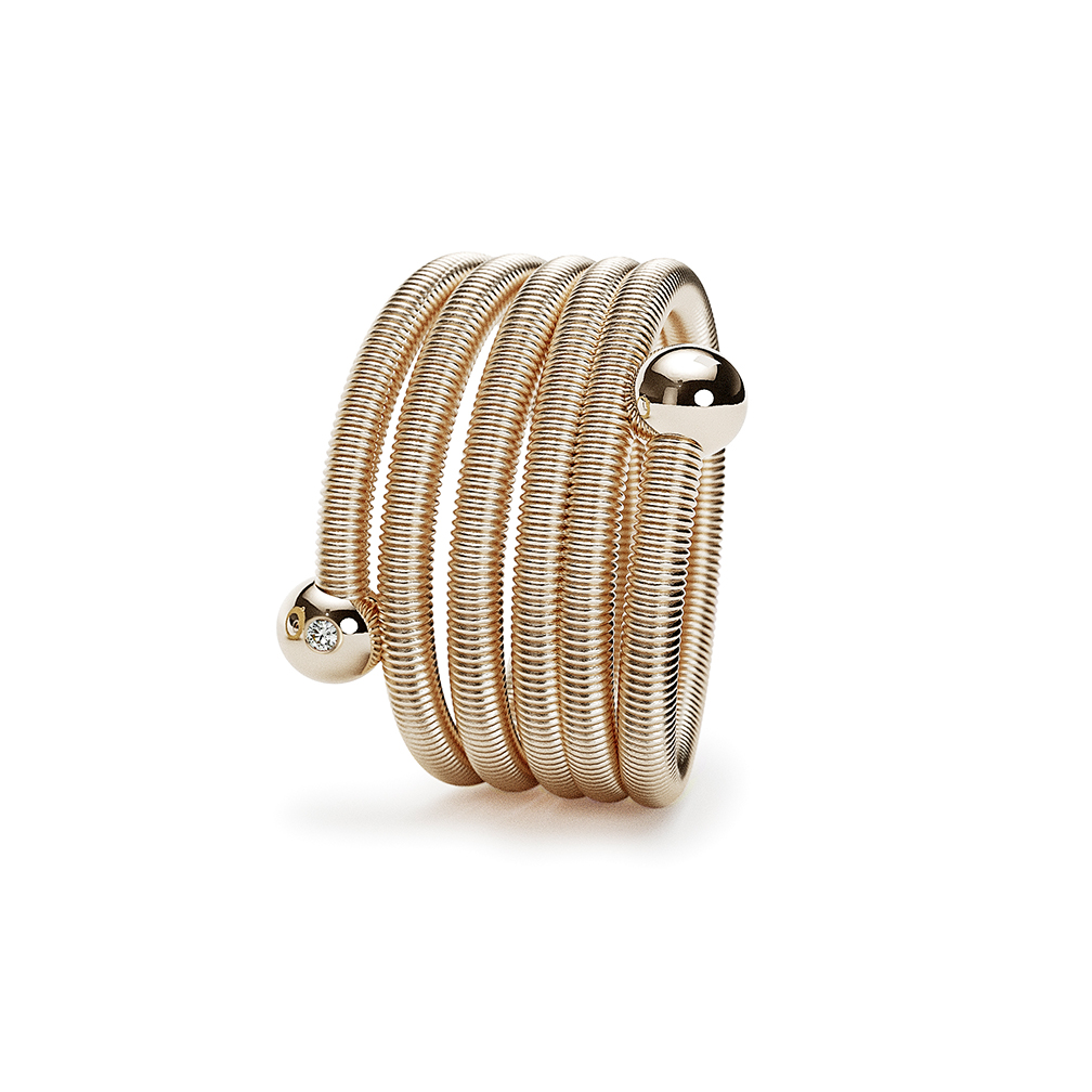 Niessing Colette C Embrace リング (5本巻)