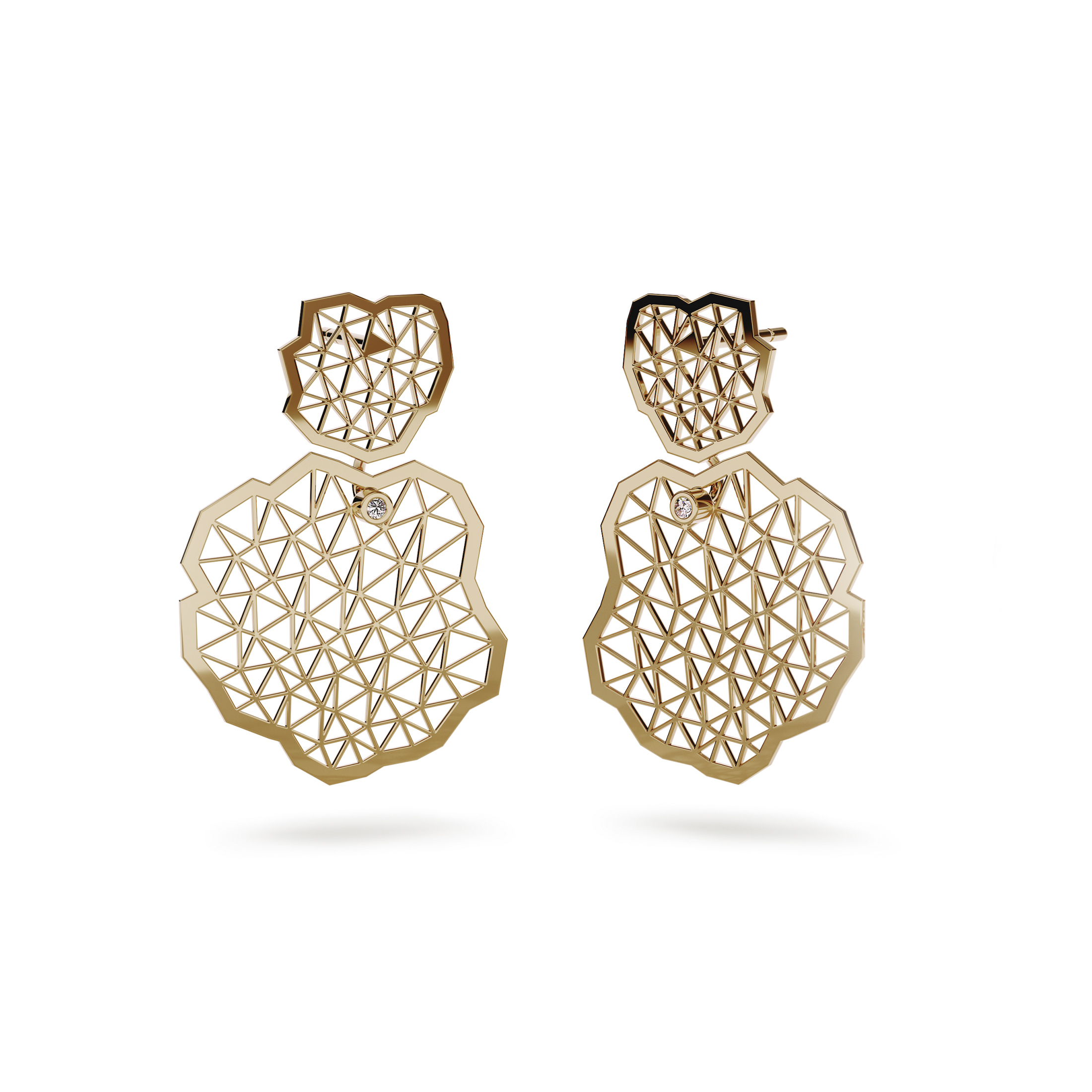 Niessing Topia Vision oorsieraden Cirkel