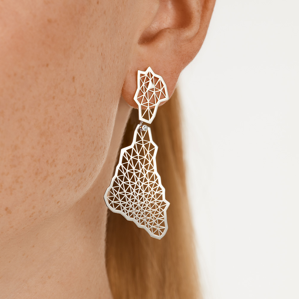 Niessing Topia Vision Triangle earrings Niessing Topia Vision Triangle earrings