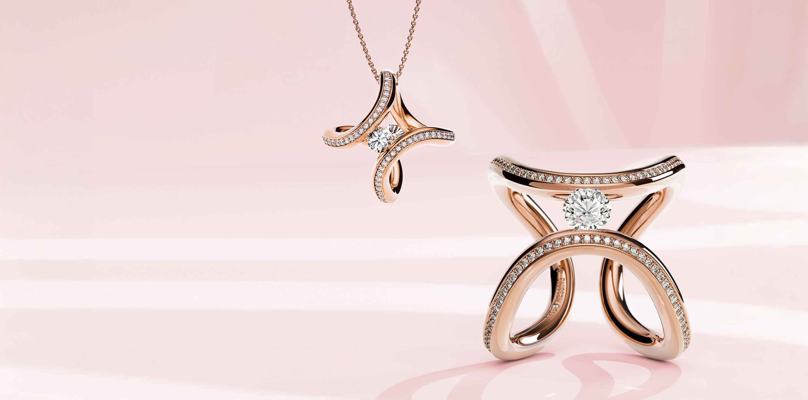EXCLUSIVE DESIGNS WITH RADIANT LINES OF LIGHT