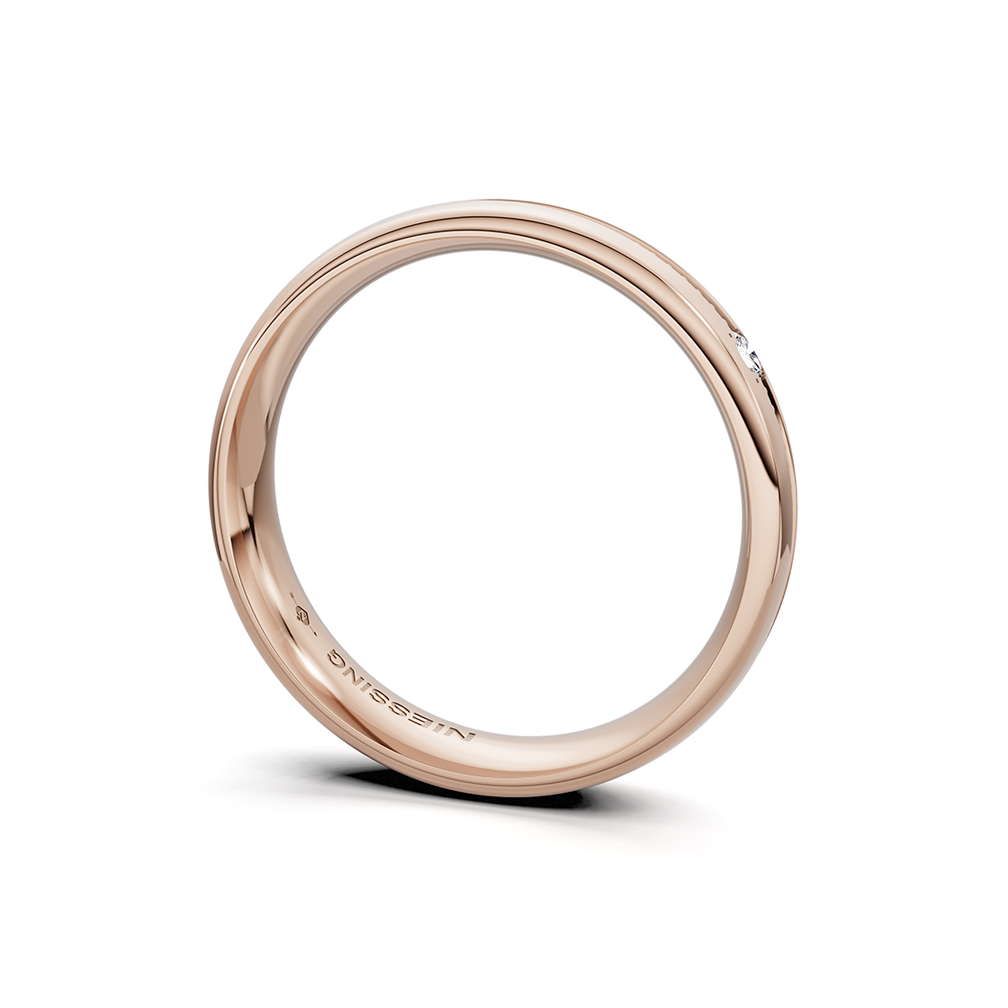 Niessing Art Déco mittig bicolor