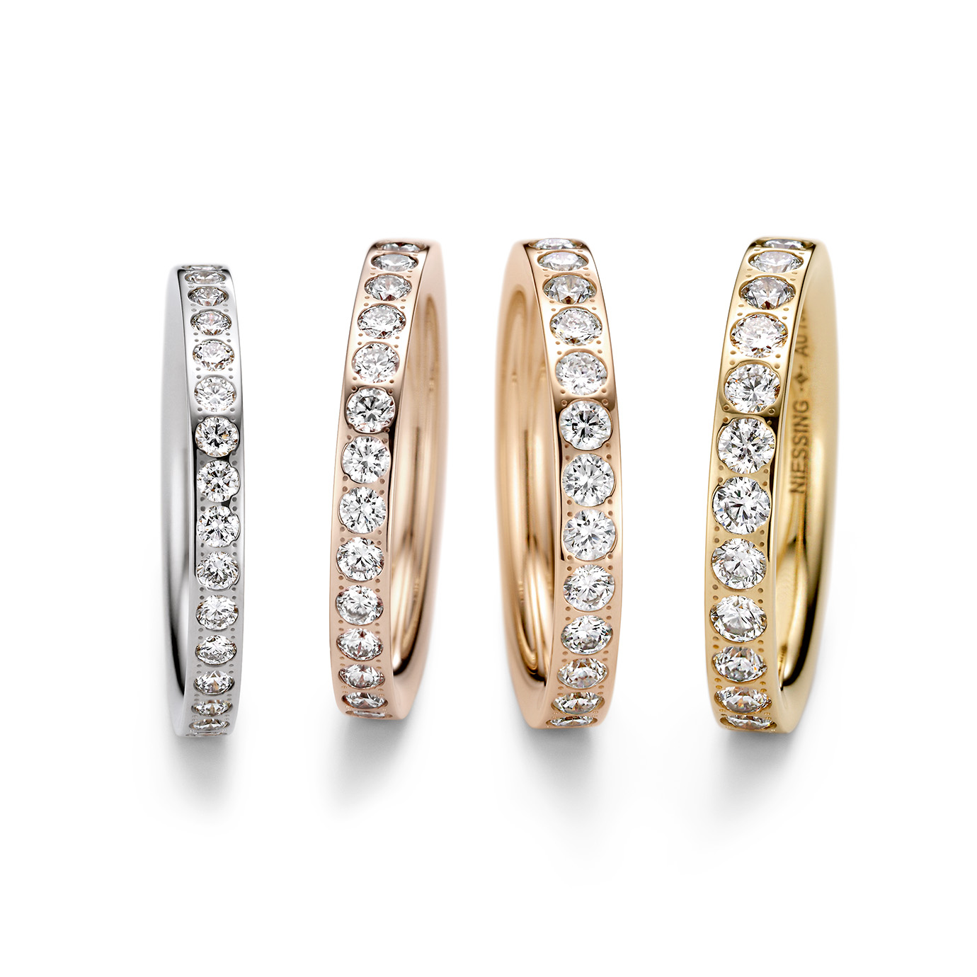 DIAMANTEN IN HUN OMLOOPBAAN