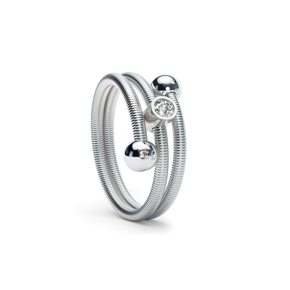 Niessing Colette C Embrace Ring 2-fach mit Fassung