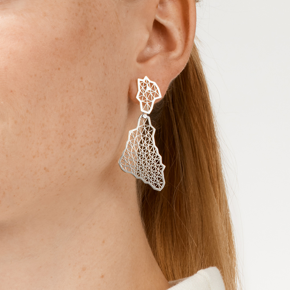 Niessing Topia Vision Triangle earrings Niessing Topia Vision Triangle earrings
