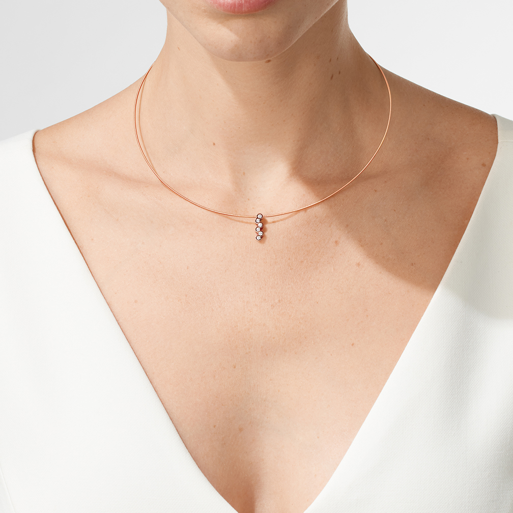 Niessing Diamond Wave ペンダント Niessing Diamond Wave ペンダント