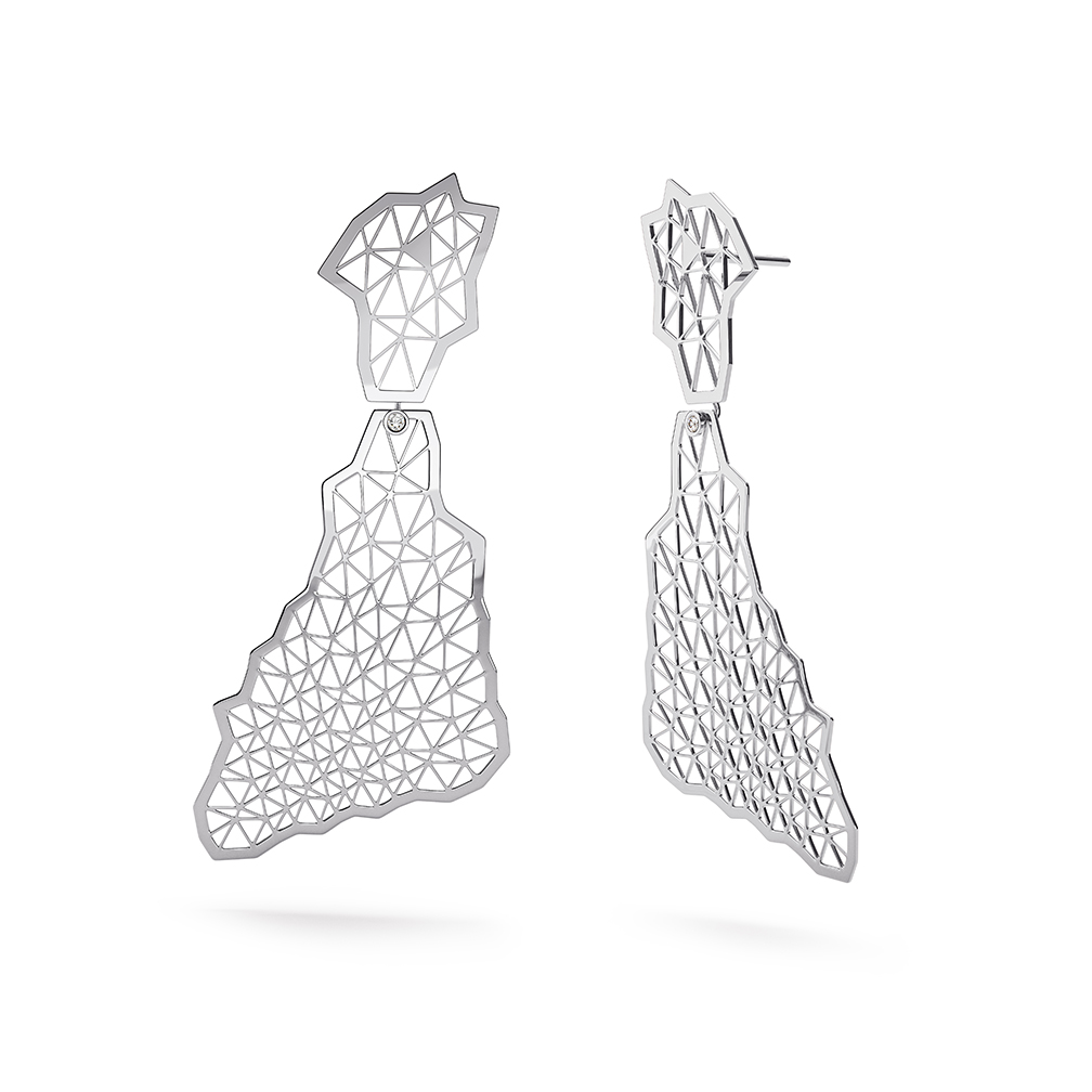 Niessing Topia Vision Triangle earrings Niessing Topia Vision Triangle earrings