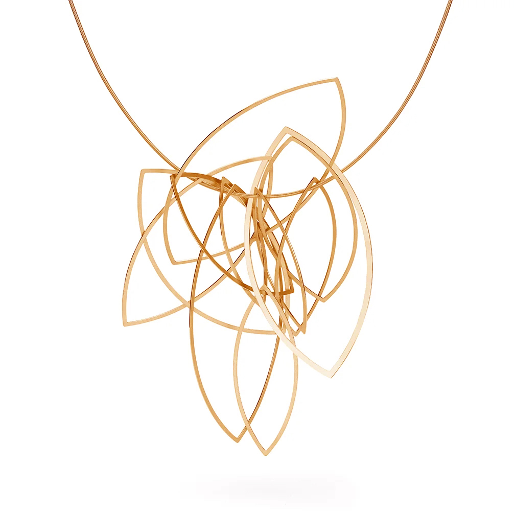 Niessing collier met spitse elementen Niessing collier met spitse elementen