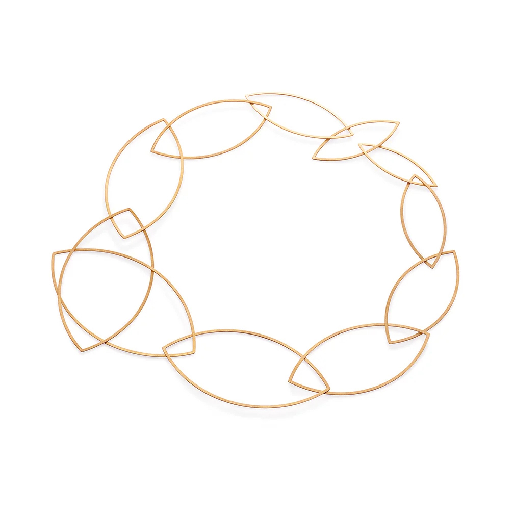 Niessing collier met spitse elementen Niessing collier met spitse elementen